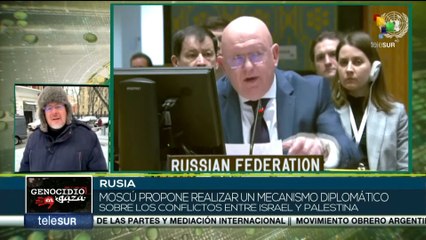Moscú propone mecanismo diplomático sobre conflicto entre Israel y Palestina