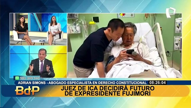 Adrian Simons sobre caso Fujimori: “El juez está obligado no solo a ver la Constitución, sino a ver la CIDH”