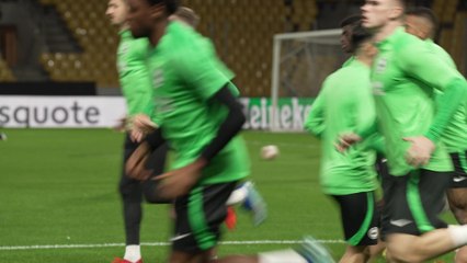 Brighton train ahead of UEFA Europa league clash with AEK Athens