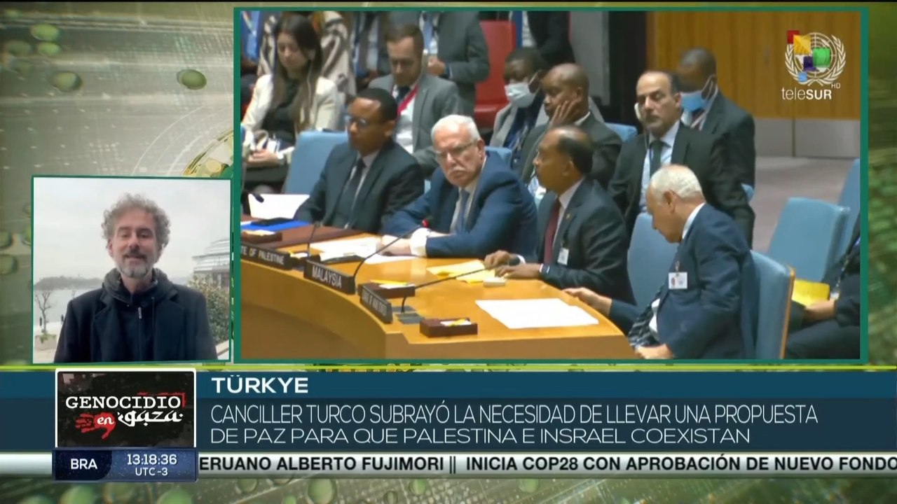 Gobierno turco expuso la necesidad de alcanzar la paz entre Israel y Palestina