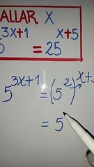 Ecuación exponencial : solución directa/Ejemplo 1