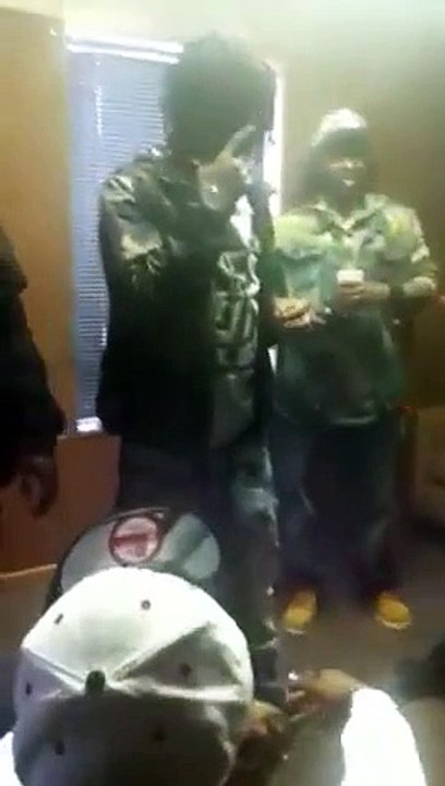 Big res and chief keef getting his custom glasses from @kooswagg