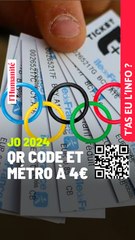 JO 2024 - L'arnaque du QR code et du ticket de métro à 4€