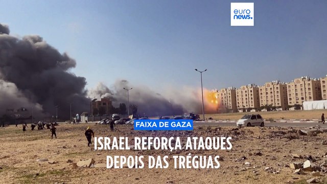 Israel reforça ataques depois das tréguas