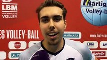 Interview maritima: Joshua Marty après la victoire de Fréjus Volley à Martigues