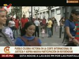 Ciudadanos celebran la decisión de la CIJ y apuestan a la participación de todos los venezolanos