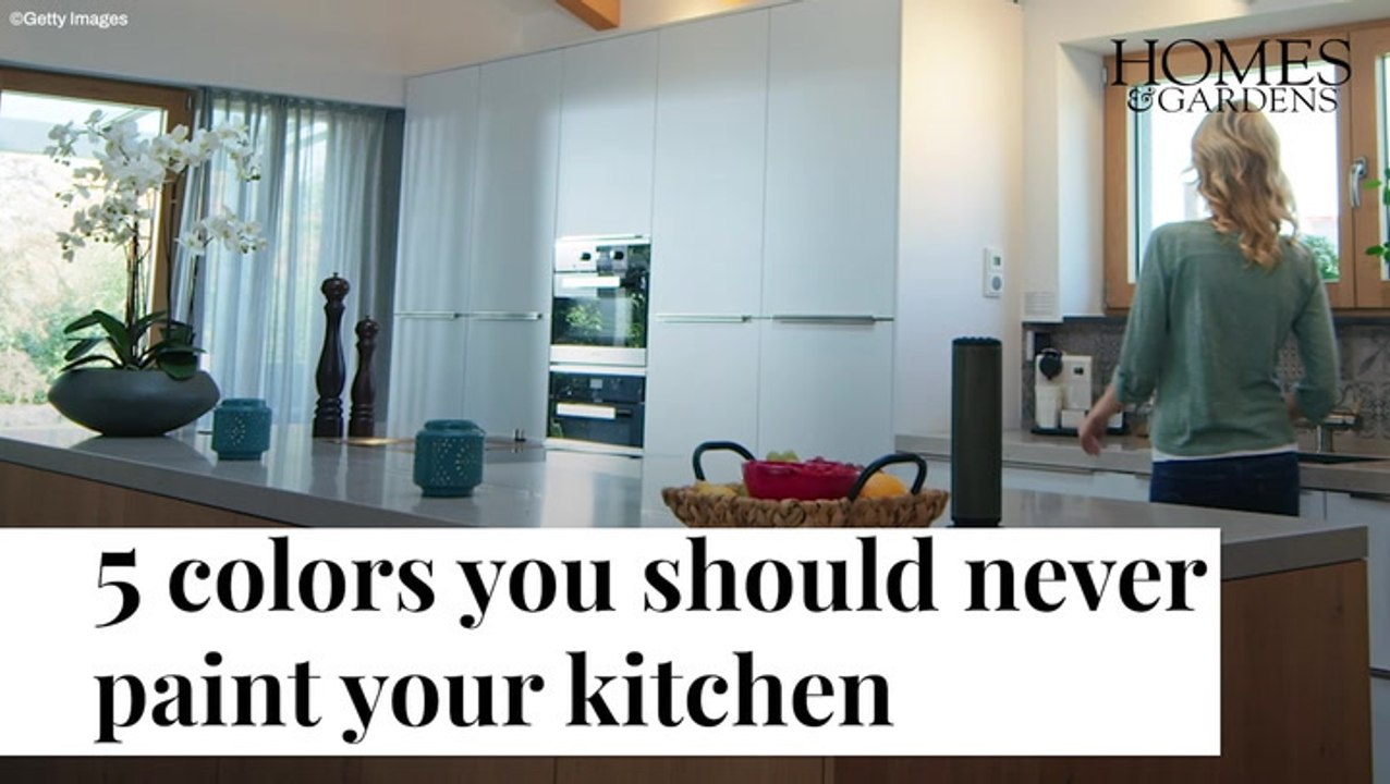 5 Colours You Should Never Paint Your Kitchen | Homes & Gardens - video ...