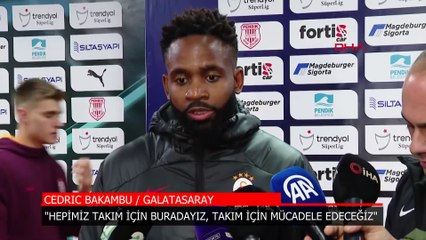 Tải video: Cedric Bakambu: Gol attığım için çok mutlu oldum