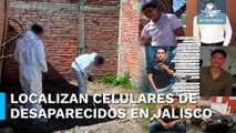 Fiscalía de Jalisco localiza celulares de los 5 jóvenes desaparecidos de Lagos de Moreno   SUMARIO: