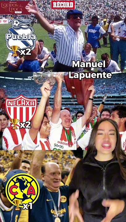 Directores técnicos con MÁS TÍTULOS en la LIGA...
