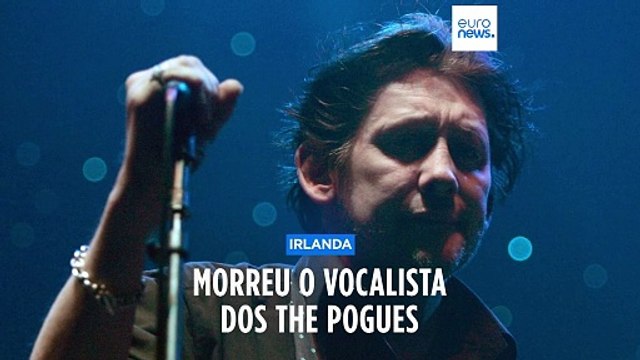 Morreu o vocalista dos The Pogues