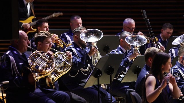 Dziennik Zachodni / Katowice 50 lecie orkiestry policji / Tomasz Kawka