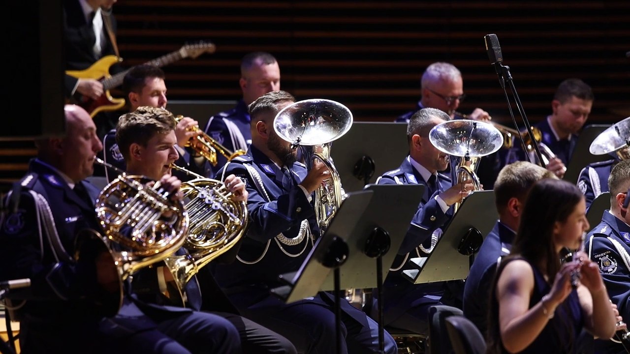 Dziennik Zachodni / Katowice 50 lecie orkiestry policji / Tomasz Kawka