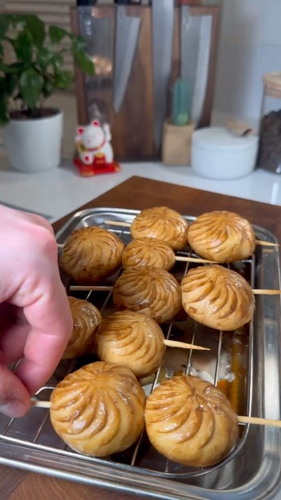 BROCHETTE DE CHAMPIGNONS TOURNÉES FARCIS  #champignon #tourne #farce #mushroom #champignontourne #recette #farcie #brochette #marinade #cuisine #food #chef #recipe #recipes