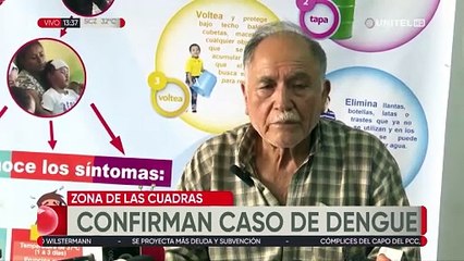 Sedes confirma caso autóctono de dengue en Cochabamba en una mujer de 37 años