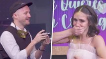 ¡Nashla se casa! Su novio la sorprende con propuesta de matrimonio en vivo