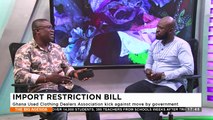 Import Restriction Bill: Ghana Used Clothing Dealers Association kick against move by government - The Big Agenda on Adom TV (30-11-23)