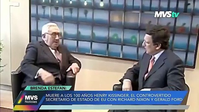 MUERE A LOS 100 AÑOS HENRY KISSINGER, EL CONTROVERTIDO SECRETARIO DE ESTADO EN LOS ESTADOS UNIDOS