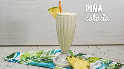 Cómo hacer deliciosa piña colada ¡Con 5 ingredientes!
