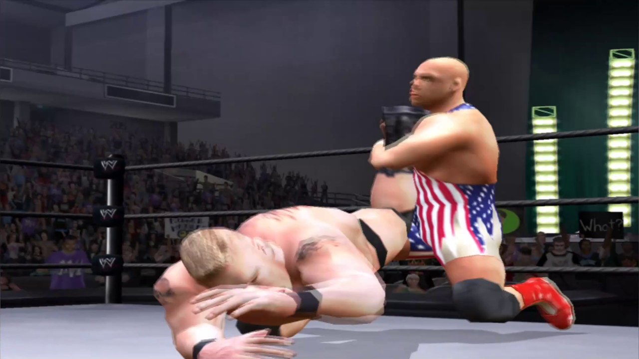 WWE Championship Kurt Angle vs Brock Lesnar SummerSlam 2003 | SmackDown vs Raw PCSX2