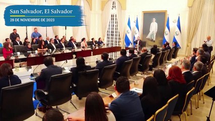 Bukele deja su cargo para buscar la reelección