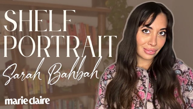 Artist & Photographer Sarah Bahbah Shares the Books That Changed Her Life I Shelf Portrait I Marie Claire