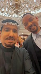 مهرجان البحر الأحمر: عبد الله السدحان يُشارك مقطع مُصوّر برفقة ويل سميث