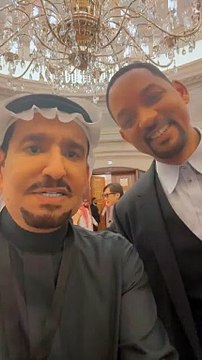 مهرجان البحر الأحمر: عبد الله السدحان يُشارك مقطع مُصوّر برفقة ويل سميث