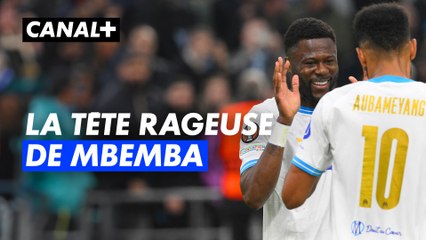 La tête rageuse de Mbemba - Marseille / Ajax - Ligue Europa 2023-24 (J5)