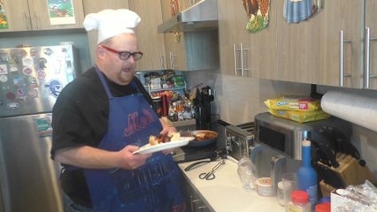 Tank Cooks Sausage and Peppers