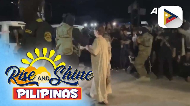 Dalawang babaeng pinalaya ng Hamas, nakarating na sa Hatzerim Israel Air Force Base