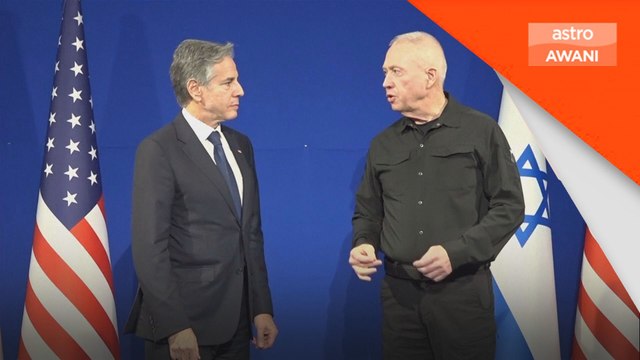 Kekejaman Zionis: Blinken mahu keselamatan rakyat Gaza sebelum operasi ketenteraan diteruskan