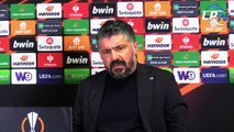 Conférence de presse Gennaro Gattuso après OM-Ajax