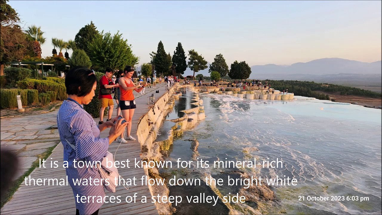 Pamukkale (Cotton Castle) - Beautiful Thermal Ponds - Turkey Holidays