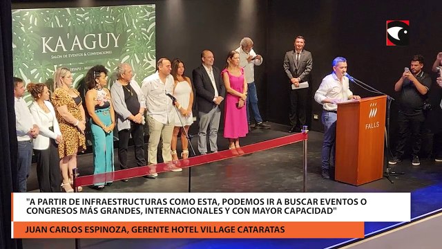 A partir de infraestructuras como esta, podemos ir a buscar eventos o congresos más grandes, internacionales y con mayor capacidad