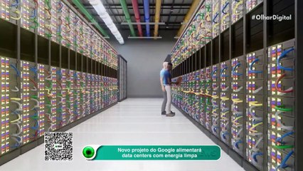 Novo projeto do Google alimentará data centers com energia limpa