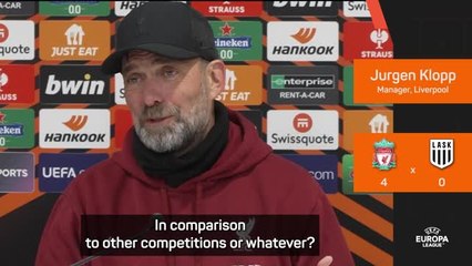 I have to take what I get - Klopp wants Europa League title