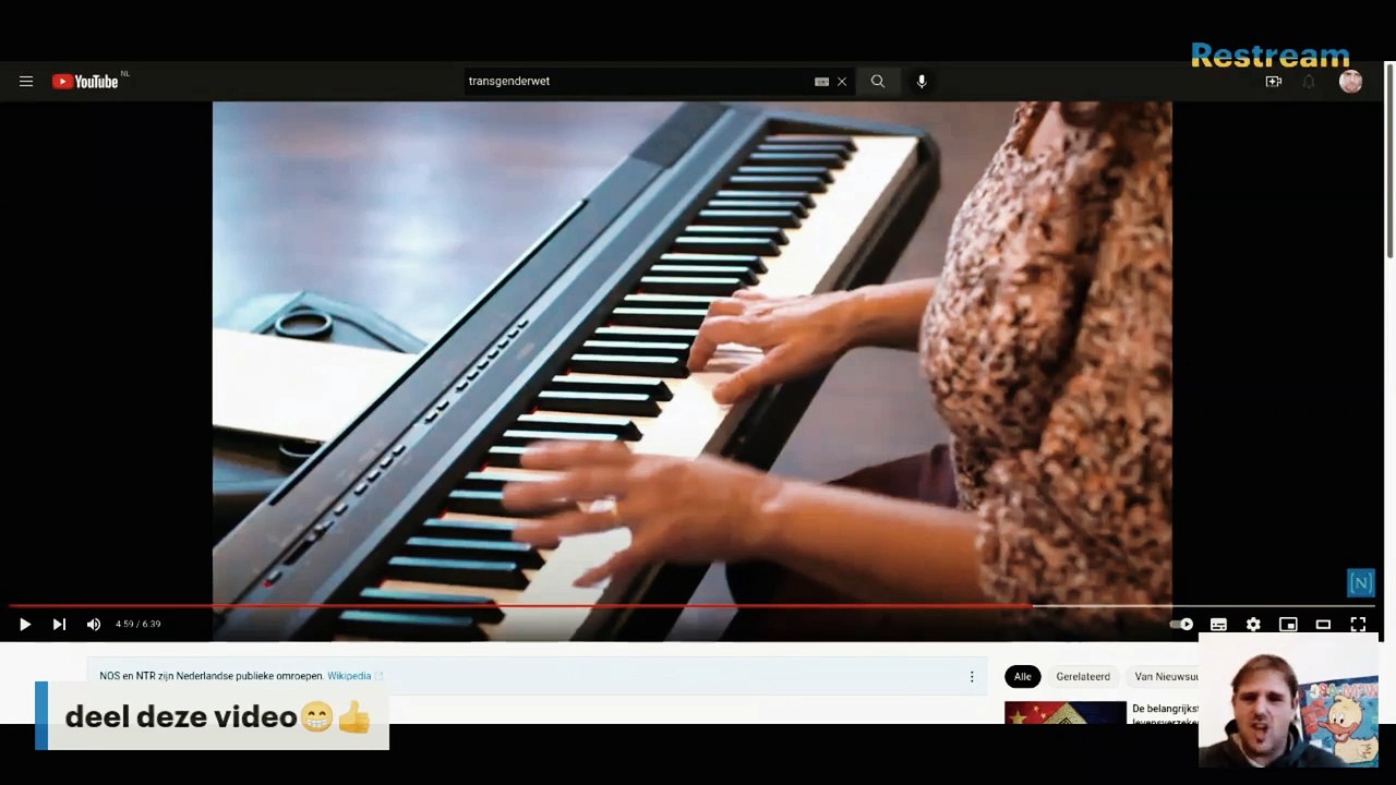 Third eye Ferdi Hendriks vindt zielloze tranny een spektakel vergeleken met Clint van Hove_