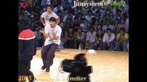 RONNIE / OMAR VS HONG 10 / PHYSICX | FREESTYLE SUMMER 2005 | CLASSIC BATTLE
