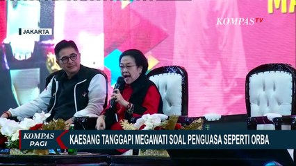 Video herunterladen: Putra Jokowi Tanggapi Kritik Megawati Soal Penguasa Seperti Orba, Kaesang: Definisinya Seperti Apa?