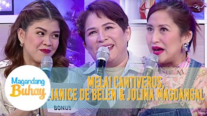 Tải video: Melai, Janice, and Jolina talk about how they spend their Christmas bonus | Magandang Buhay