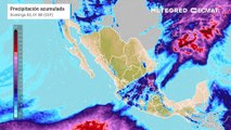 Acumulado de lluvias en milímetros