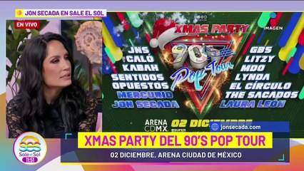 Jon Secada HABLA de lo más IMPORTANTE de su vida y nos invita al 90's Pop Tour Xmas