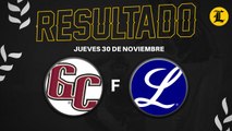 Resumen Gigantes del Cibao vs Tigres del Licey | 30 nov  2023 | Serie regular Lidom