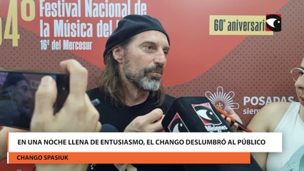 En una noche llena de entusiasmo, el Chango deslumbró al público