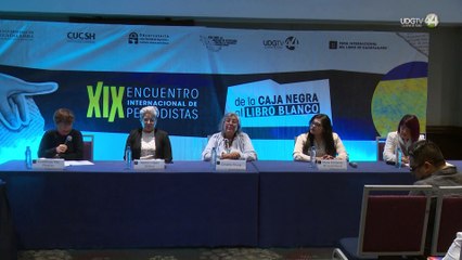 Video herunterladen: Familiares de periodistas desaparecidos y asesinados exigen justicia en Encuentro Internacional