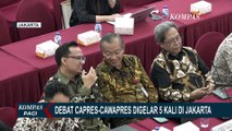 Debat Capres-Cawapres 2024 Akan Digelar 5 Kali di Jakarta, Simak Jadwalnya!