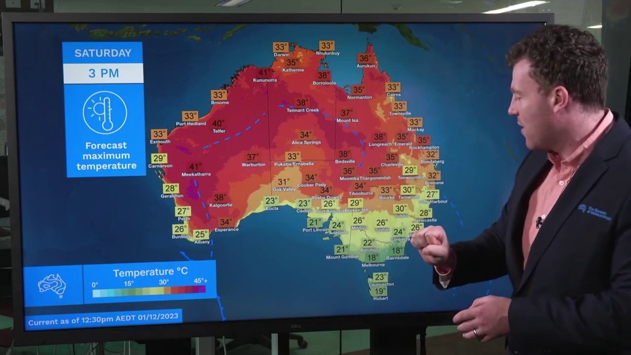 First looks at the arrival of summer weather