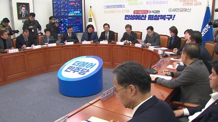 野, 정부 재의요구안 의결 규탄..."오만·독선의 길 선택" / YTN