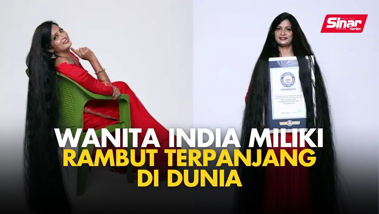 Wanita India milik rambut terpanjang dunia - Video Dailymotion